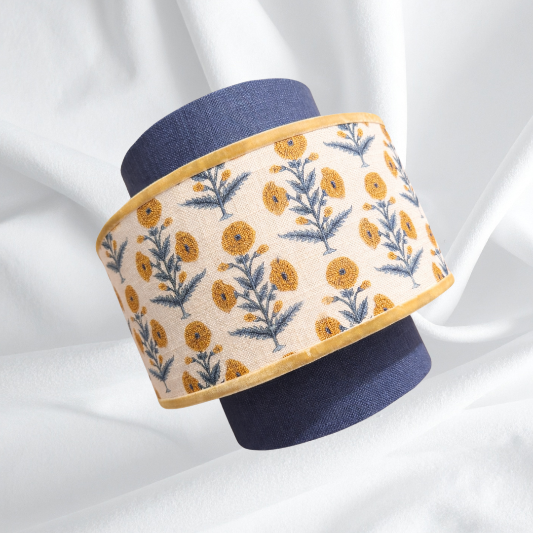 Aplique Bruma - Flor India Mostaza